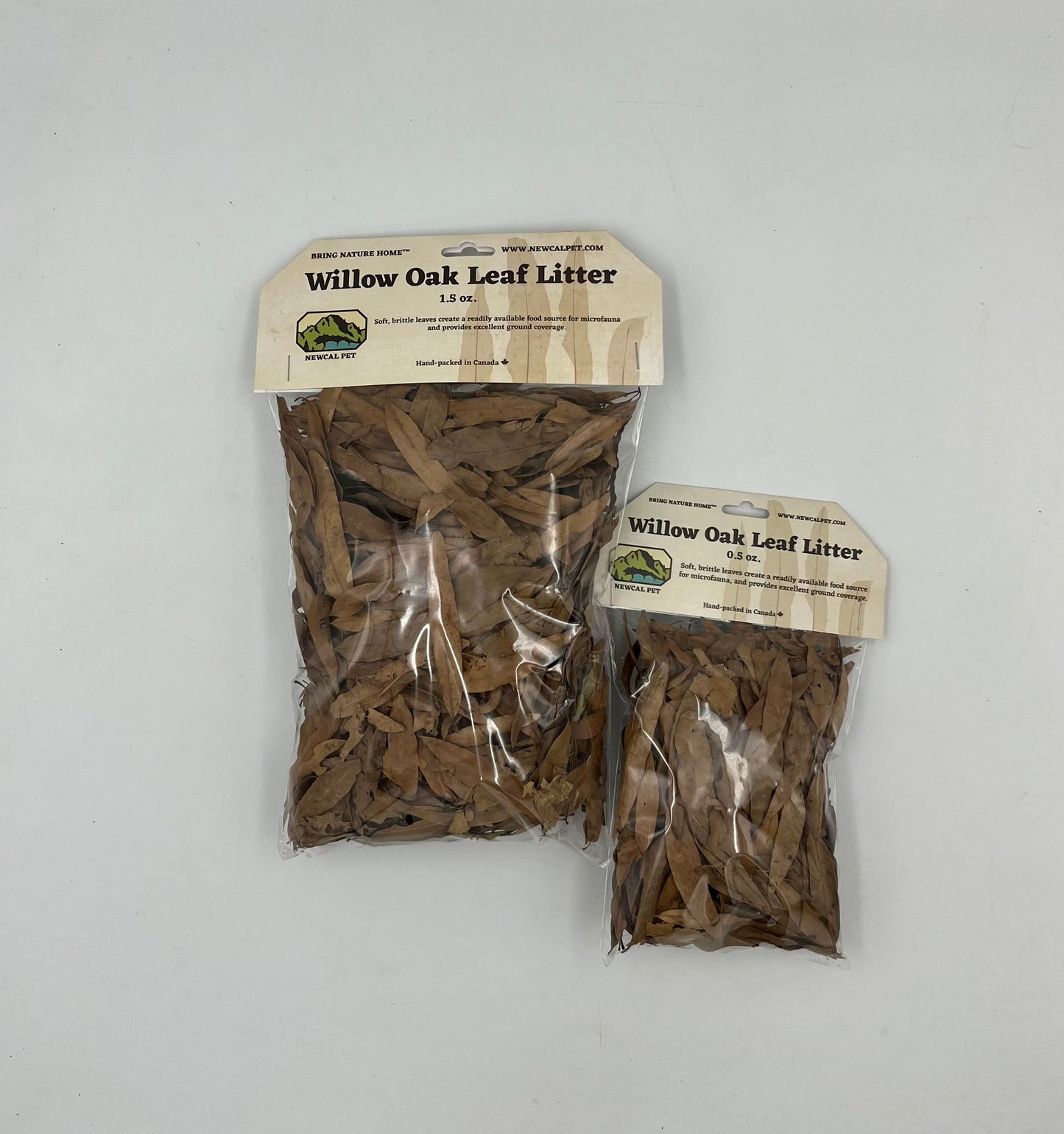 Newcal willow oak leaf litter